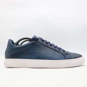 Thursday Boot Co Everyday Men's 10.5 Premier Low Top Blue Navy Leather Sneakers